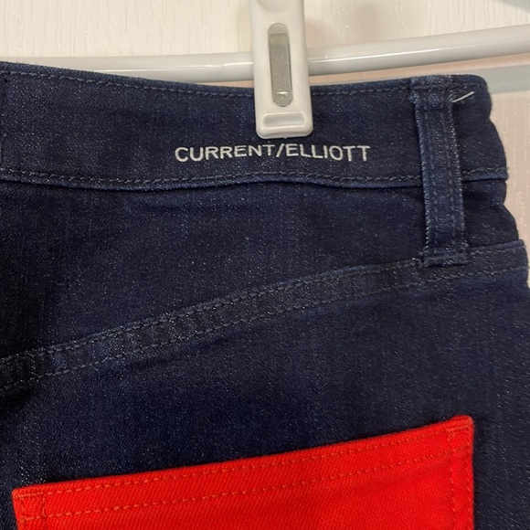 Current Elliot Dark Wash Denim Mini - Picture 3 of 10